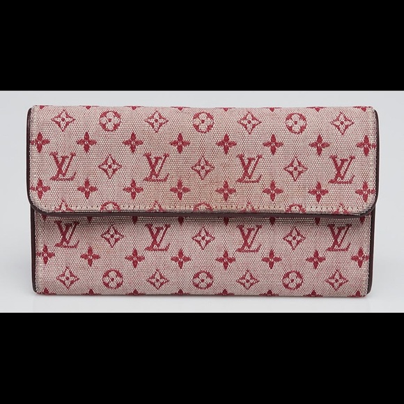 LV Cherry Monogram Mini Lin long wallet - Picture 4 of 4